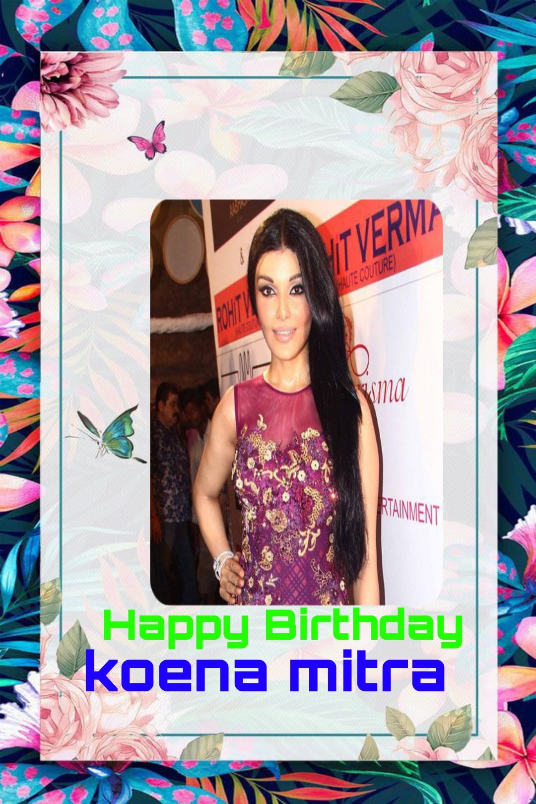 Happy Birthday Koena Mitra   