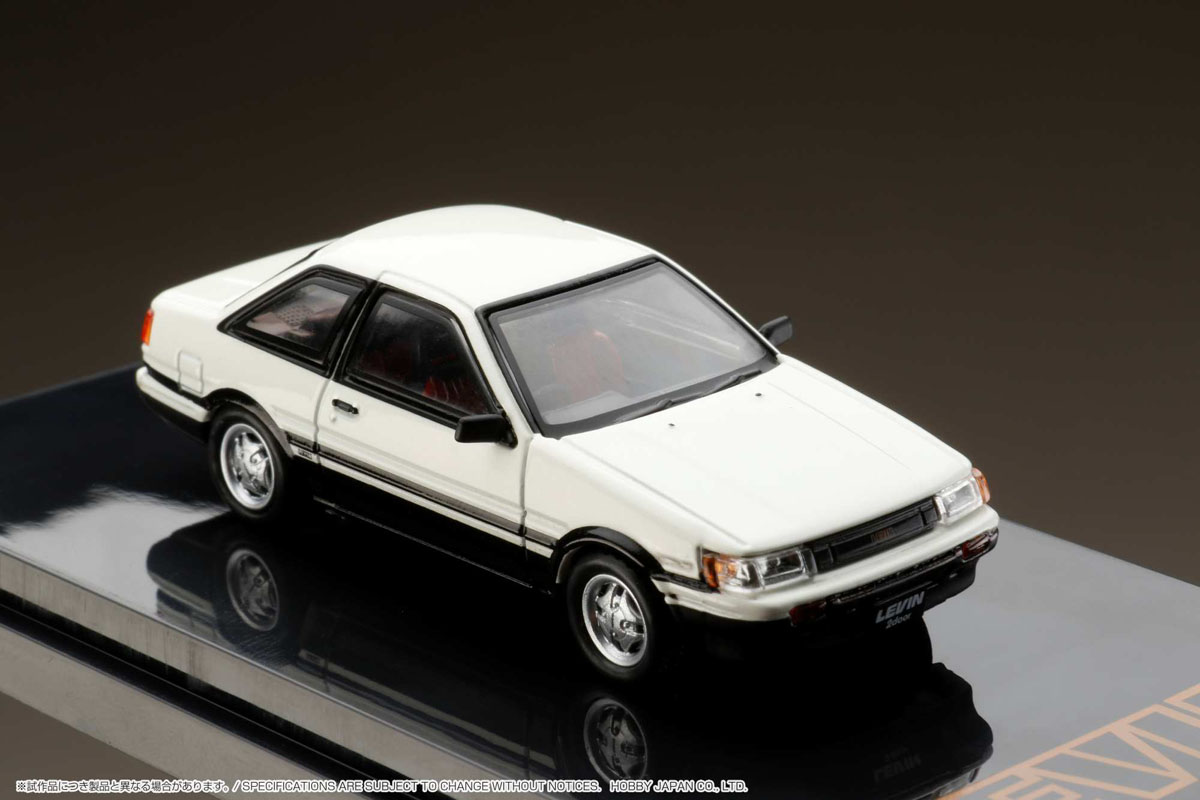ホビージャパン 1/64 トヨタカローラレビン AE86 HJ641035CWK