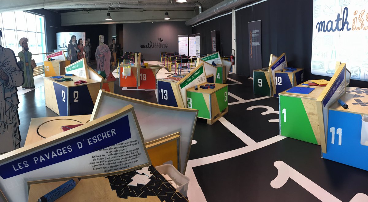 capsciences's tweet photo. [ NOUVELLE EXPO 🚨 ] JOUR-J ! C’est l’heure de l’ouverture de #Mathissime, l’expo qui va vous réconcilier avec les maths ! 🥳 

👉RDV dès 14h pour la découvrir : https://t.co/bmTXJaNz8l 

ℹ Une exposition conçue et réalisée par Cap Sciences https://t.co/fw7SABzhv4