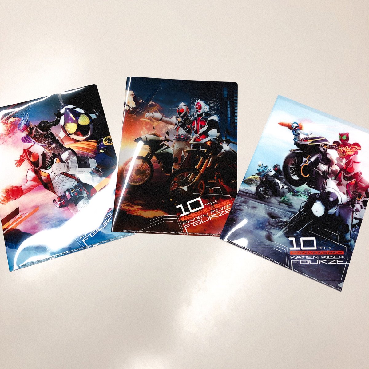 仮面ライダーフォーゼ　クリアファイル　グッズ　仮面ライダーストア　メテオ 本日発売‼ ️#仮面ライダーフォーゼ 10周年記念グッズから、クリア