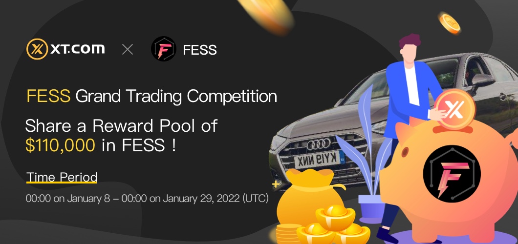 XTexchange's tweet photo. #XTexchange Exclusive
π Launching the @fesschain Trading competition - $110,000 Worth of FESS Up for Grabs !
β° Event Period : 00:00 Jan 8 - 00:00 Jan 29 (UTC)
Details: https://t.co/ltaEFsllqi
#fesschain #XTexchange https://t.co/oDLMOCUCB0