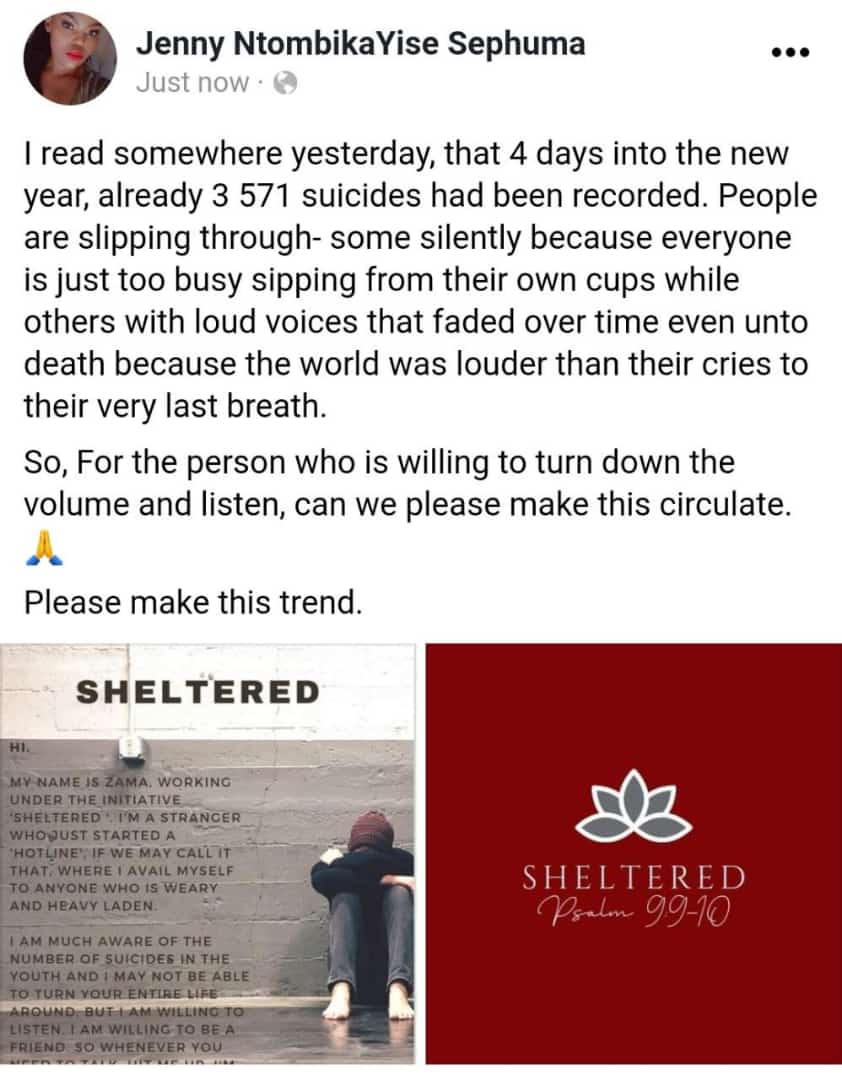 LeiTaBoo's tweet photo. If need anyone to talk to my girl has got you.

#yourmentalhealthmatters
#letssavetheyouth
#Sheltered
#retweetforawereness https://t.co/Irrk7mb8sK
