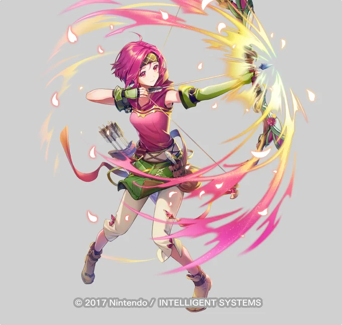 『ファイアーエムブレム ヒーローズ』にて『泣き撃ちの狩人 ネイミー』を描かせていただきました。
よろしくお願い致します!
#FEヒーローズ #FEHeroes 