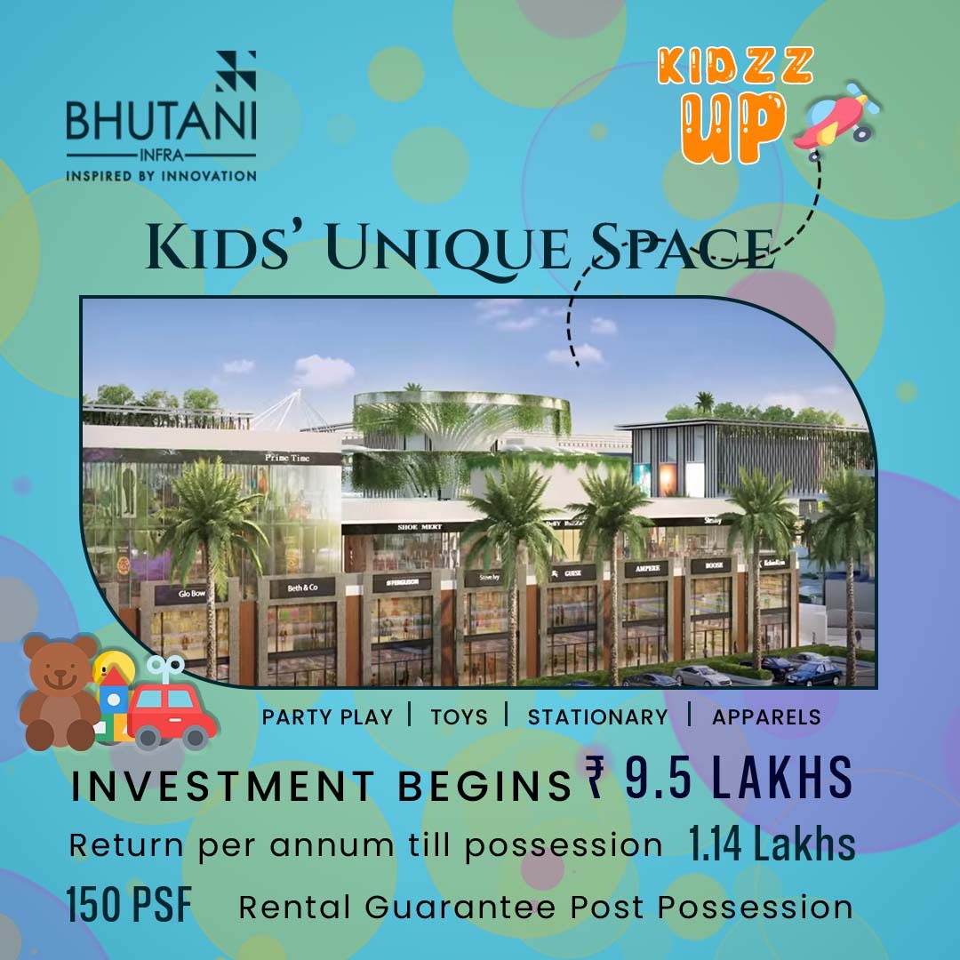 AlifRealty's tweet photo. Invest in the Kid's World of Joy today in Cyberthum at just rupees 9.5 Lakhs and earn a return of Rs. 1.14 Lakhs per annum till possession.

Also, earn Rs. 150 (minimum guarantee) per square feet rental guarantee post possession for the next 9 years. https://t.co/VEA0mtsbRd