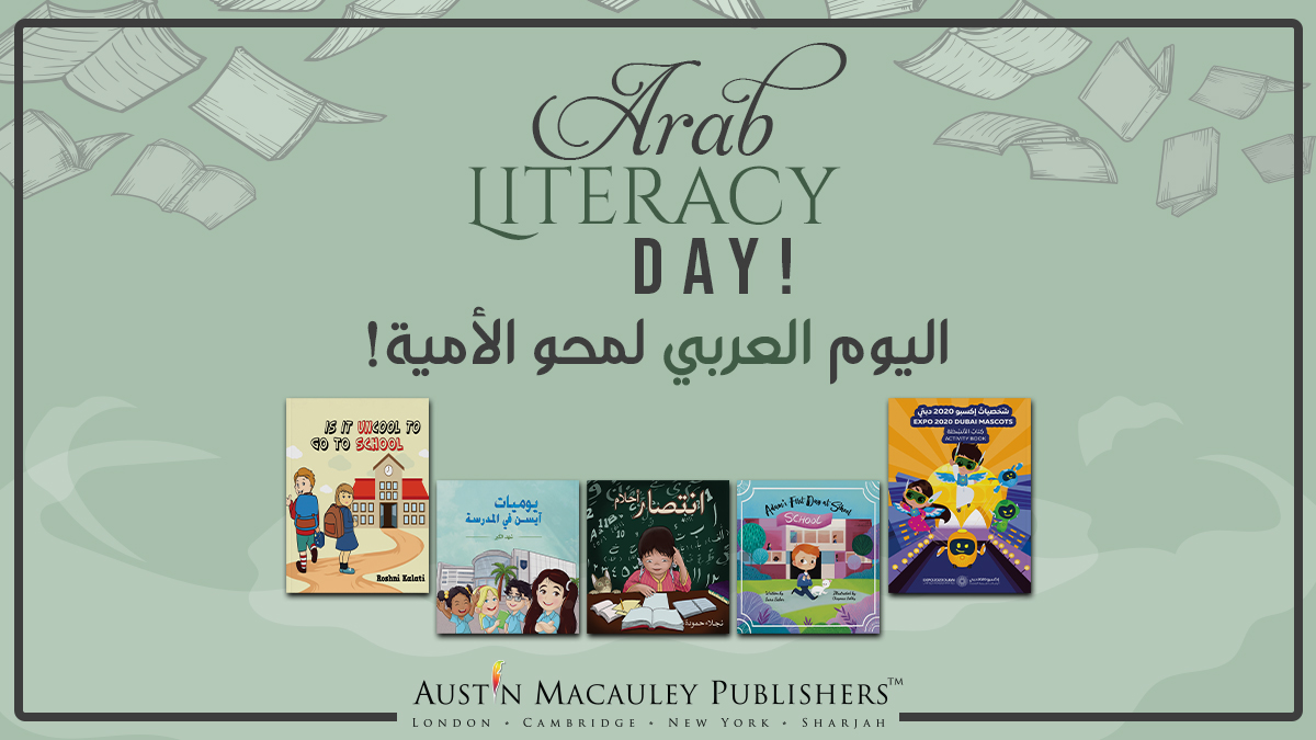AMPublishersUAE's tweet photo. Learning helps us to adapt to the fast-changing world. With a good education, we can improve the standard of living and acquire a deeper knowledge of the issues around us. ✨
Austin Macauley wishes you all a Happy #ArabLiteracyDay. 🤩

Get a copy here | https://t.co/KGv8KCDrQN https://t.co/Y4pY2n3h2w