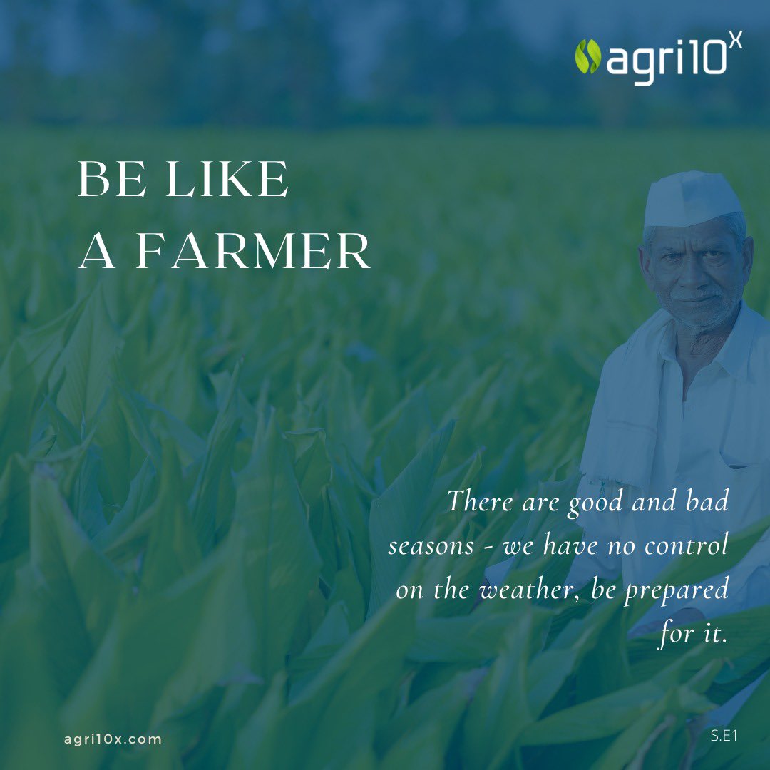 elmiratecapital's tweet image. Be like a farmer!

#Quote #Wayoflife #ManagementLessons #Farmer #Agriculture