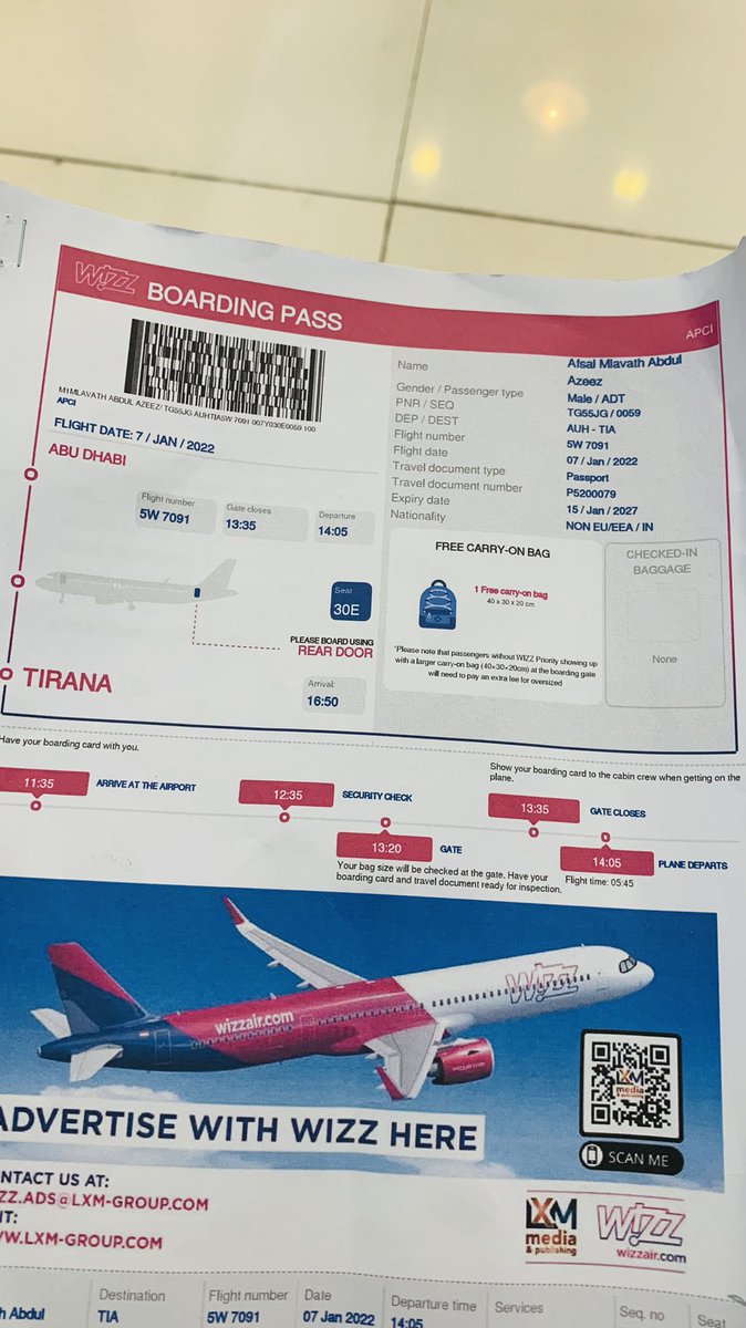 afsalazeez9's tweet photo. @wizzair They are just looking into 'Indian
Passports' from the queue and denied to
travel… worst airline ever, The airline guy who behaving like a maniac #wizzair #racism https://t.co/twTMqDPXIM