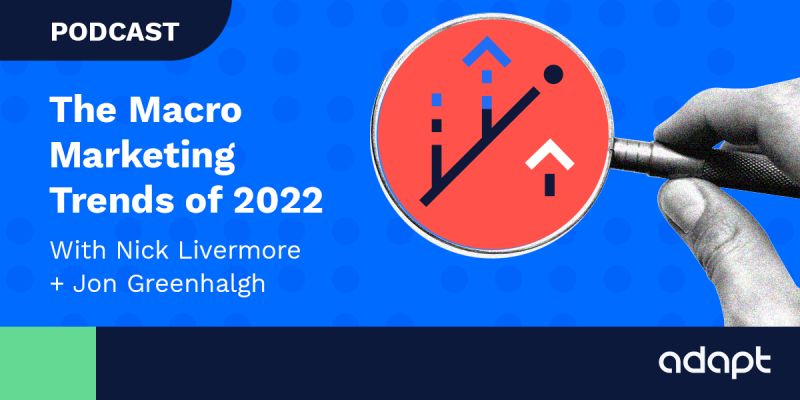 AdaptWorldwide's tweet photo. With each New Year comes a fresh set of #MarketingChallenges so in Ep. 8 of #WithinDigital we talk about the #MacroTrends that will define 2022!

Listen &amp; Subscribe 🎙️ https://t.co/FLaDqweNck

#Podcasting #PodcastLife #2022Trends #MarketingTrends #MarketingTrends2022 #Podcast https://t.co/tsNfshazvE