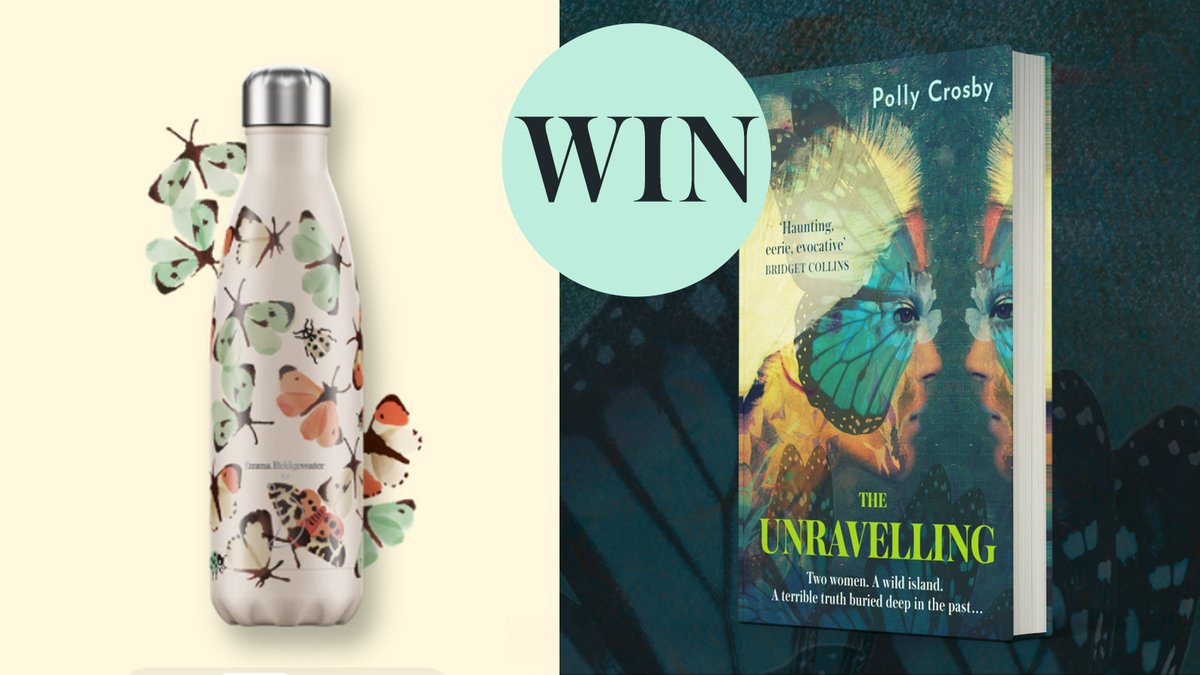 HQstories's tweet photo. Yesterday we published #TheUnravelling, the sensational new historical mystery, by @WriterPolly 🦋 

To celebrate we're giving you the chance to win a copy of the book and a Chilly's water bottle! Simple RT and reply with #TheUnravelling🦋 to enter!

T&amp;Cs: https://t.co/HReyKJwU5U https://t.co/196BjnFT8h