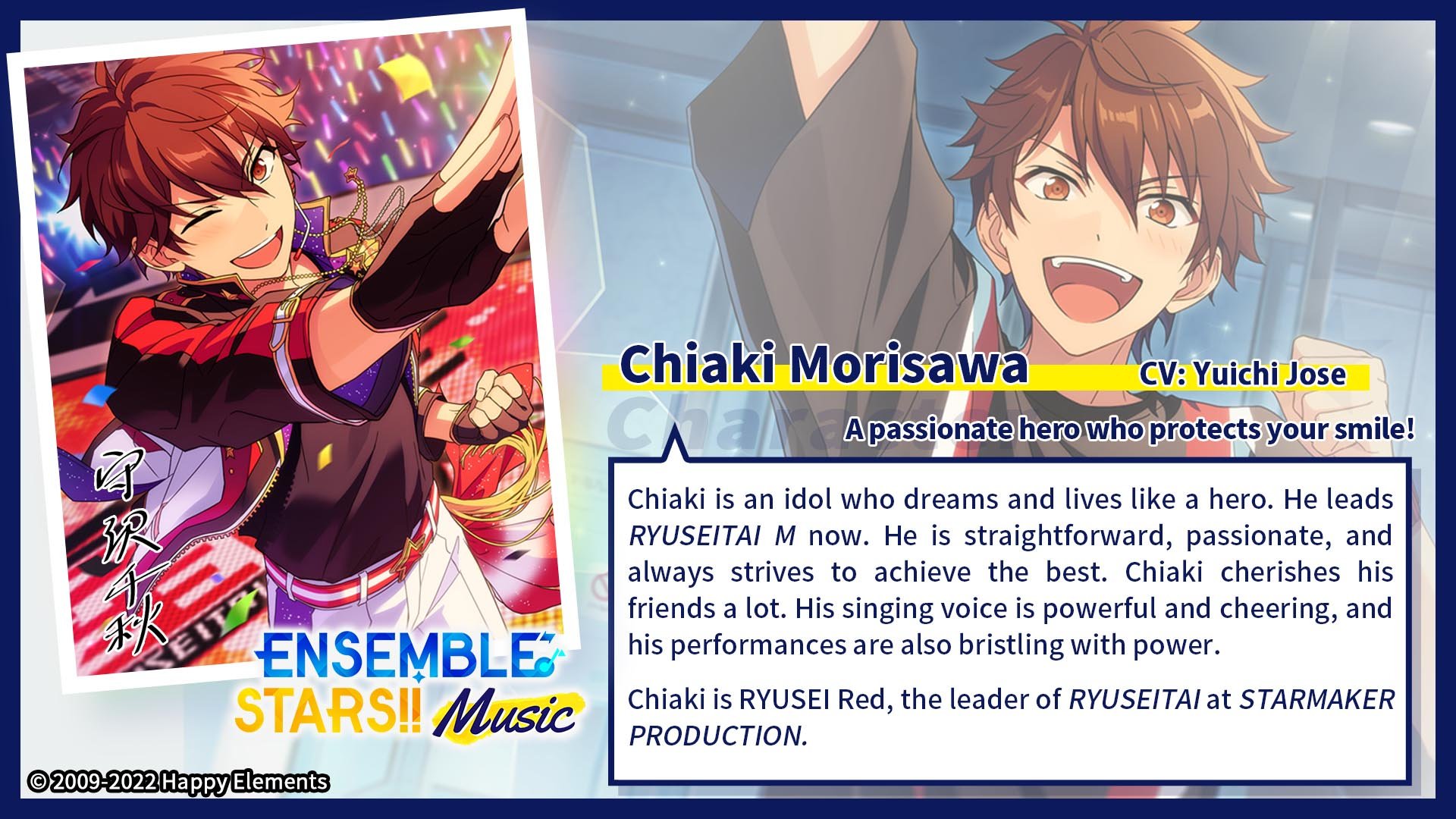 Ensemble Stars (Enstars) Morisawa Chiaki