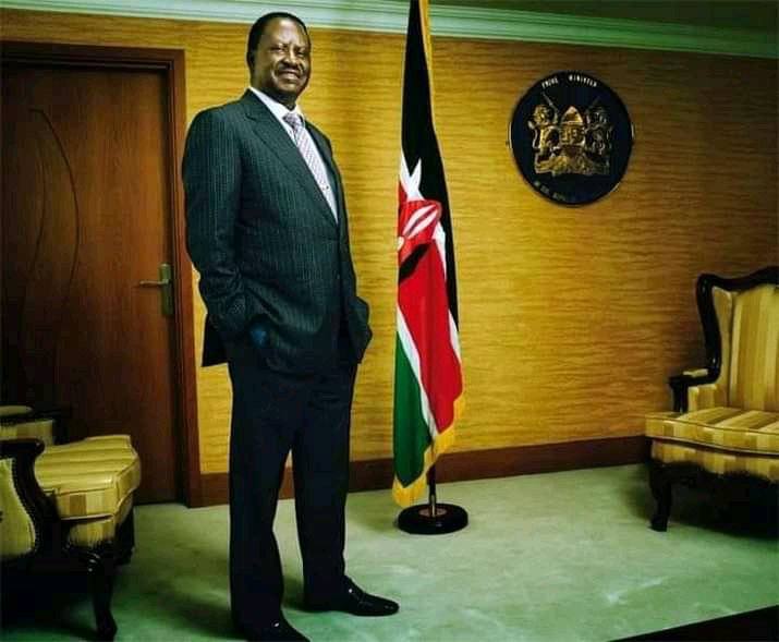 Raila Odinga marks his 77th birthday today. Wishing him a happy birthday . 