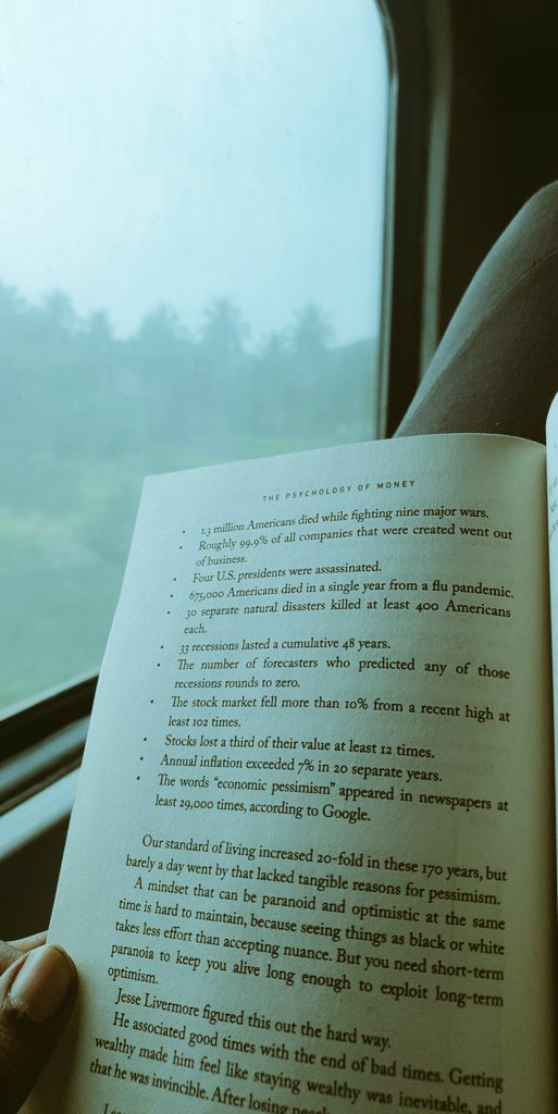 nihalsahu_'s tweet photo. The Psychology of Money 
by Morgan Housel.
My Rating - 8/10
People today, whether educated or not, take most of their life decisions based on their upbringing and the environment they have been through. (1/2) https://t.co/5tzfZAti1U