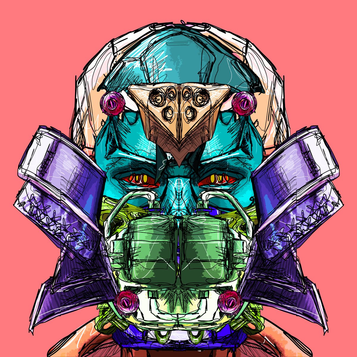 MrContidood's tweet photo. Some new elements - getting a bit cyborgy
#doodlebots #NFTS #Nftartists #NFTCommmunity https://t.co/YyGC3BriK1