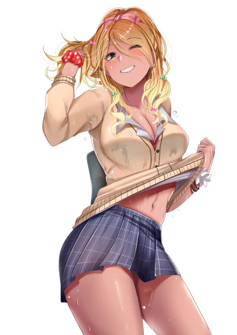 びちょぬれ和泉愛依
#シャニマス  #和泉愛依 