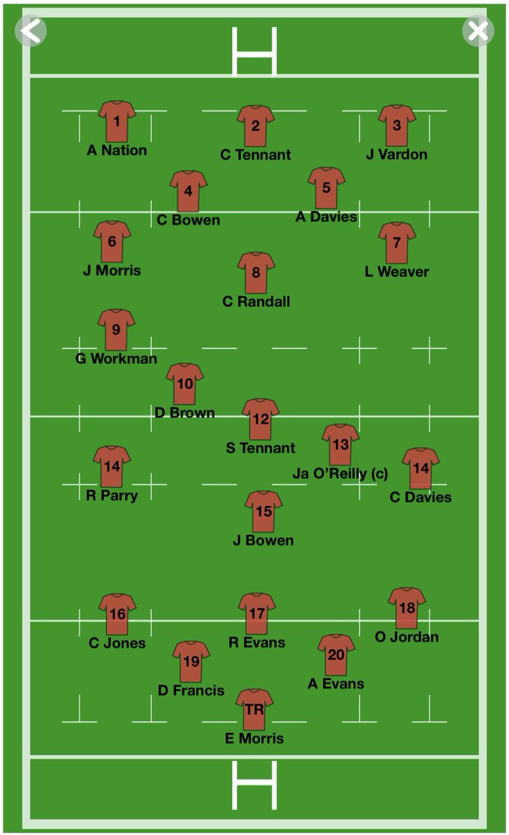 glynrfc's tweet photo. 🇩🇪SQUAD NEWS🇩🇪 
Here’s the first squad of 2022 for the trip to @Ammanford_Rugby 
New signings @JoshBowenn_ &amp; Chad Davies start in the back 3, while @0Reilly10 skippers the side. Up front, @BowenCalim moves into the boiler house @LukeWea68339489 starts at 7 #thegermansarecoming 🇩🇪 https://t.co/VmudP6bjsx
