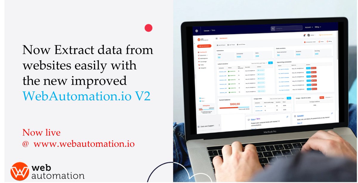 WebAutomationIo's tweet image. 🚀 WebAutomation.io V2 is live! 🚀 - mailchi.mp/webautomation/…
