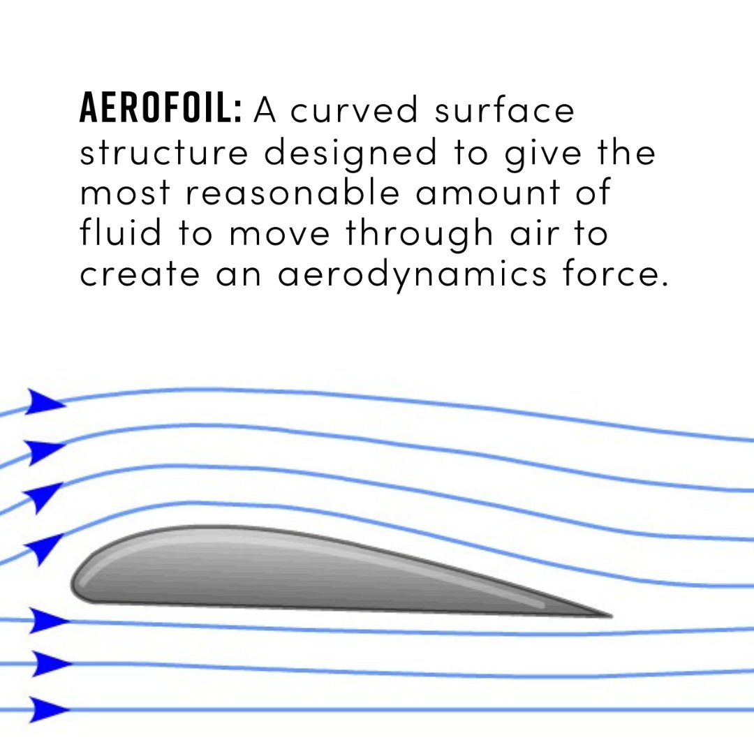 TecQuipment's tweet photo. This week’s word of the week is Aerofoil: A curved surface structure designed to give the most reasonable amount of fluid to move through air to create an aerodynamics force. 

#learning #Engineering #engineeringeducation #education #wordoftheweek #wordoftheweekseries #wordpower https://t.co/55qxeu6kzQ