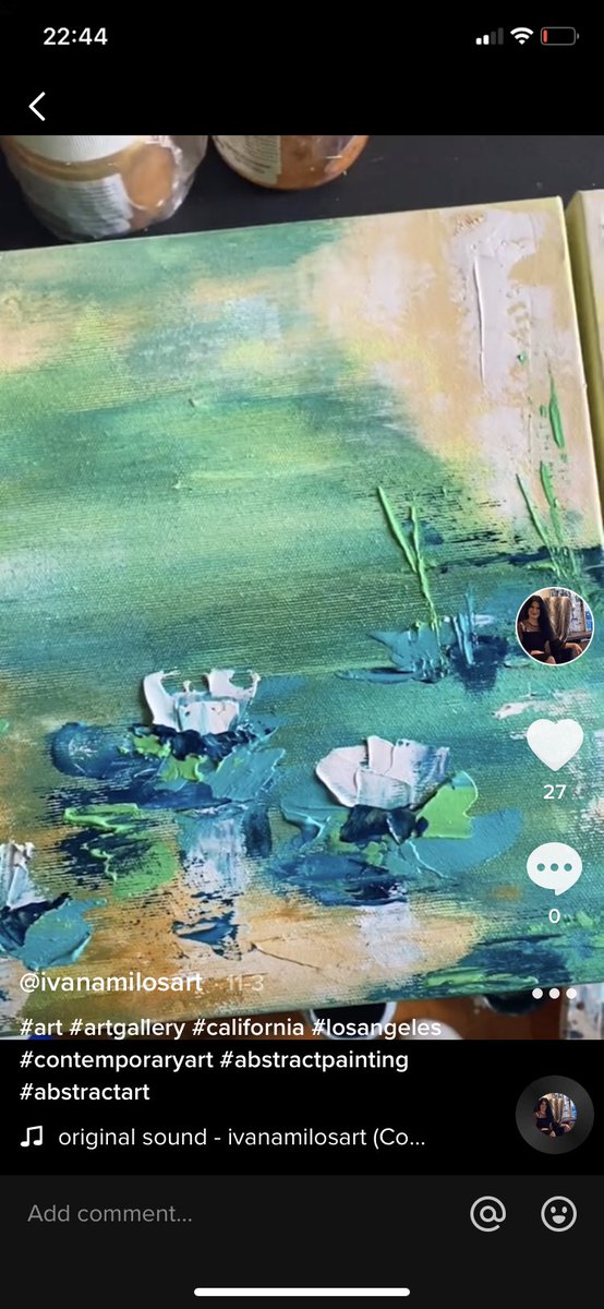 “water lily California” #ARTbasel #abstractpainting #artgallery #artcollector #contemporaryartist