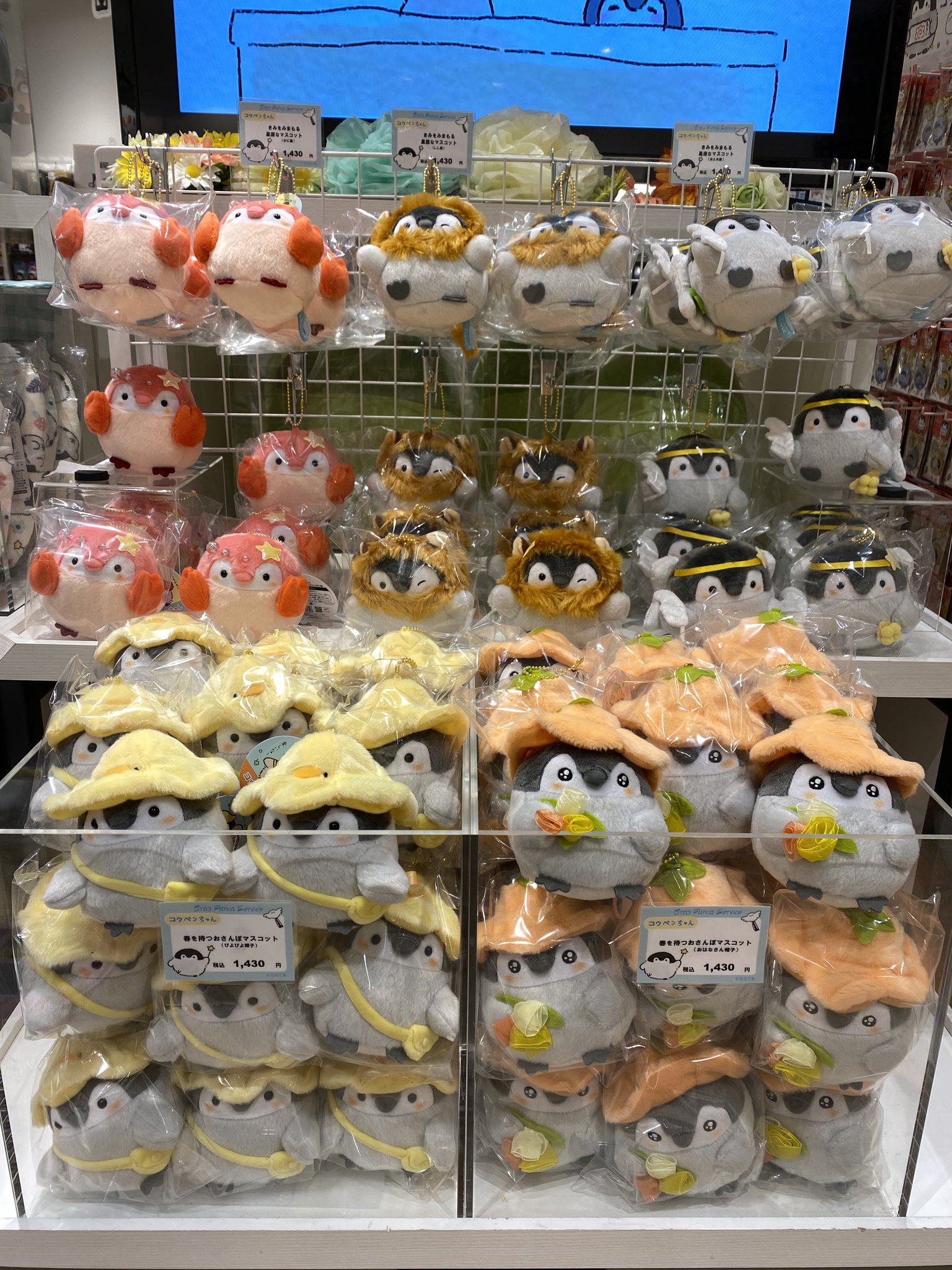 コウペンちゃん 春をまつおさんぽぬいぐるみ S ぴよぴよ帽子 コウペンちゃん 春を待つおさんぽぬいぐるみS (ぴよぴよ帽子