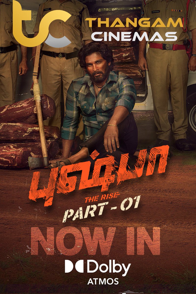 thangam_cinemas's tweet photo. Now Playing #PushpaTheRise In #DolbyAtmosSound... Book Ur Tickets For This Weekend... 
#ShowTimings : #3shows
10.30 Am | 2.15 Pm | 6.15 Pm https://t.co/hGQjGWs2wA