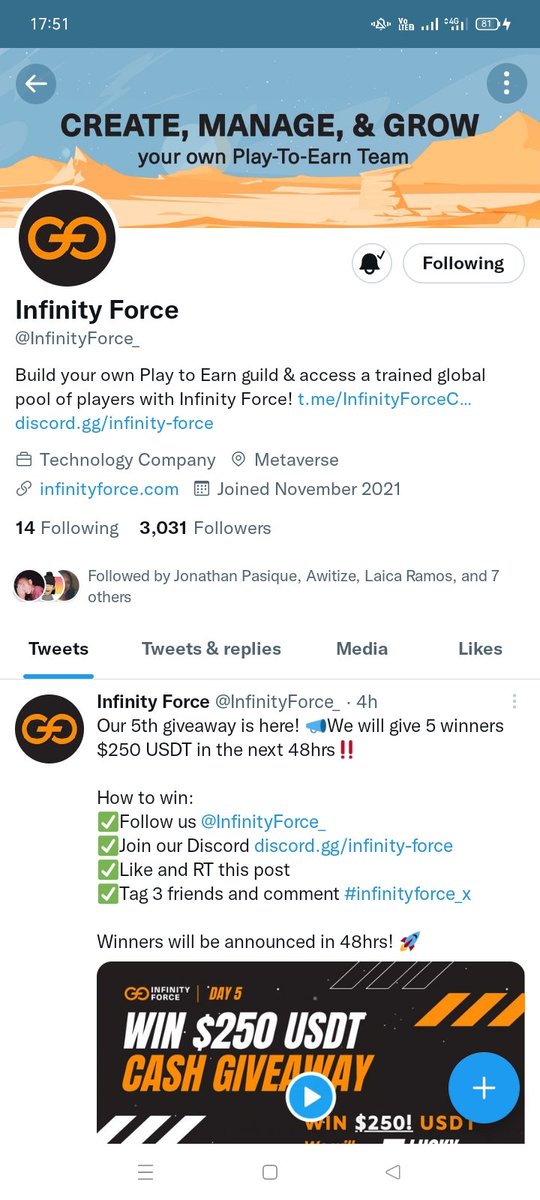 jeffcamp0621's tweet photo. @InfinityForce_ @Queen09Aquie
@KurtLouieGueva1
@simply_mary84
@Awitize_boy
#infinityforce_x https://t.co/JKclyZrNoH