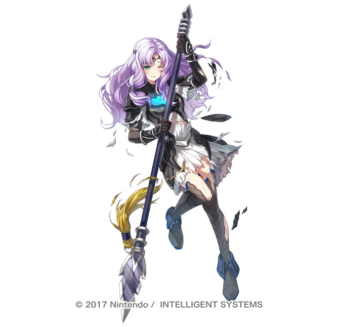 【🖤お仕事お知らせ🖤】
『 ファイアーエムブレム ヒーローズ 』にて、神装英雄-可憐な天馬騎士 フロリーナ を担当いたしました! 夢が叶いました…😭 よろしくお願いいたします!  

#FEH #FEヒーローズ #FEHeroes 