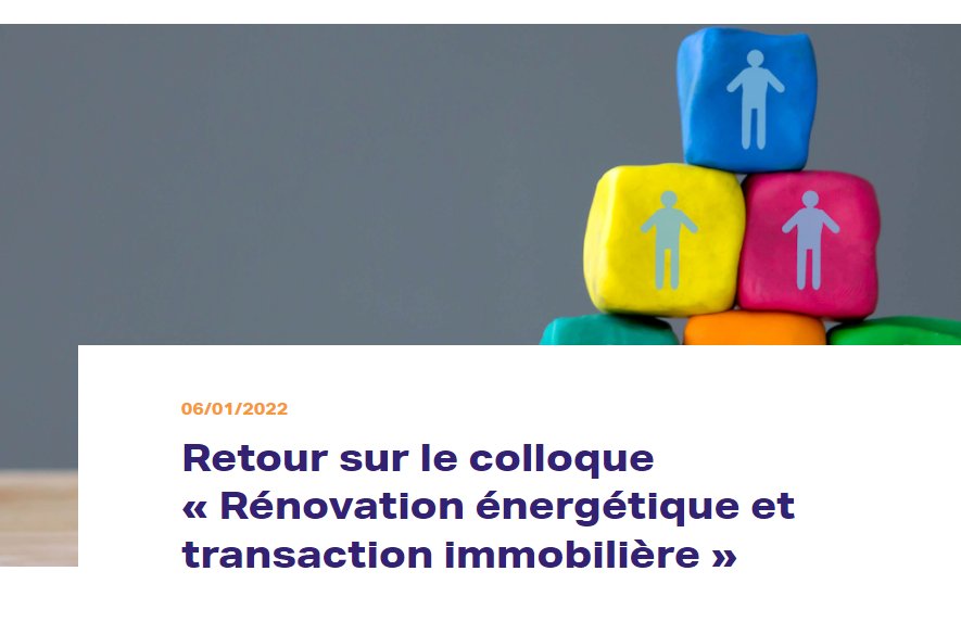 #VendrediLecture 📚
Le 28/10 dernier se tenait le colloque « #RenovationEnergetique &amp; transaction #immobilière » organisé par @assoCLER <a href="/prog_actimmo/">Programme Actimmo</a> 
Des participant.es de tous horizons, dont <a href="/sonergia/">Sonergia</a>  se sont mobilisé.es ‼️
programme-actimmo.com/retour-sur-le-…