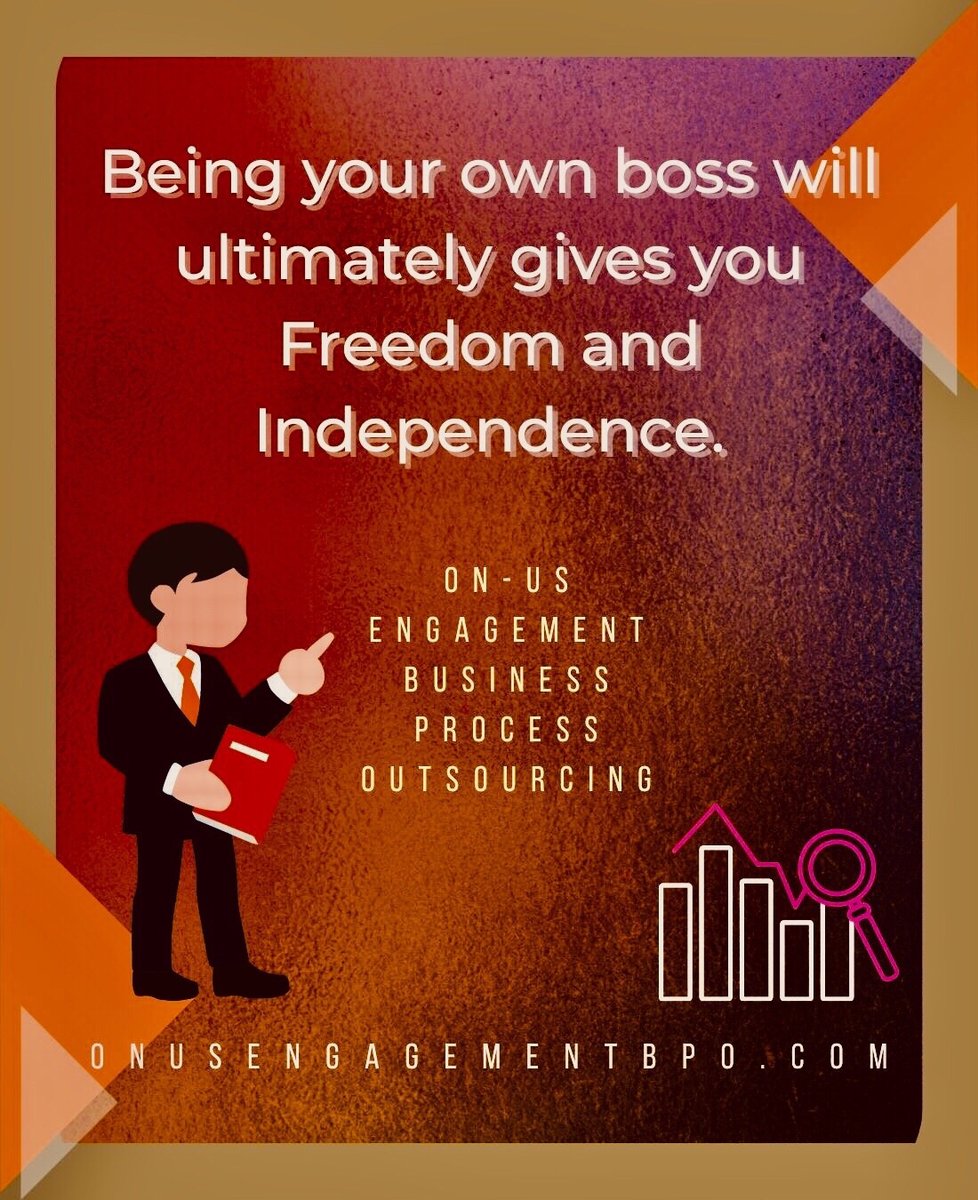 OnUsEngagement's tweet photo. Owning a business is a combination of hard work and often requires long, odd hours but it is REWARDING. #Twitter #onusengagementbpo #business #buildyourempire #createbusiness #businesspartnership #entrepreneur #businessman #businesswoman https://t.co/7aR4Pn5slL
