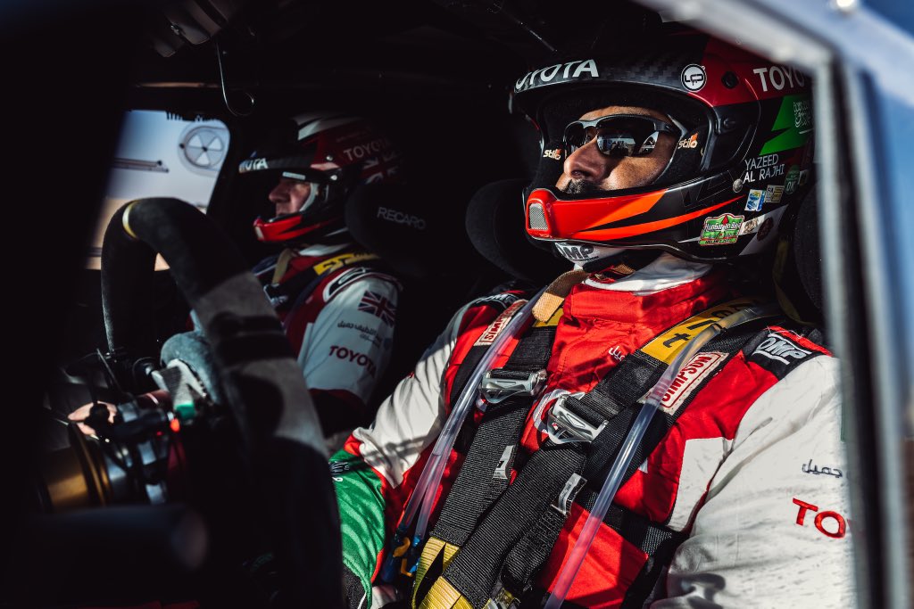 YazeedRacing's tweet photo. Yazeed Al Rajhi @Yazeed_AlRajhi and @OrrMichael advance to second in the Dakar rally overall standings.
Al Rajhi rises to second place after completing the sixth stage today, which marks the last stage in the first week of the Dakar.
#Dakar2022
#LEG6 #SS6 https://t.co/wjiM6xuk1l