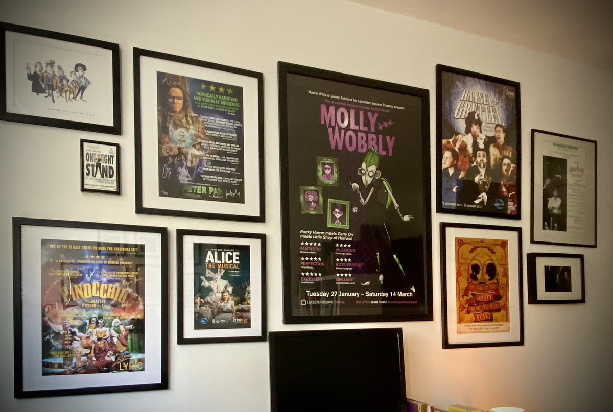 paulalexboyd's tweet photo. The “Pinocchio The Greatest Wonder of the Age” signed press reviews poster is now up on the office wall. Infamy. https://t.co/URY0z8aqan