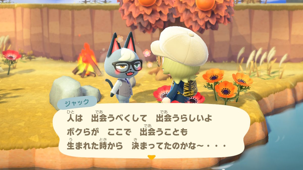 mo2_crochet's tweet photo. Twitterを放置し過ぎてどんな内容で再開しようか迷っていましたが、離島ツアーで念願のジャック様に出逢うことが叶ったのでツイートさせて頂きました。

 #どうぶつの森 #ACNH https://t.co/8yaSCNwFiy