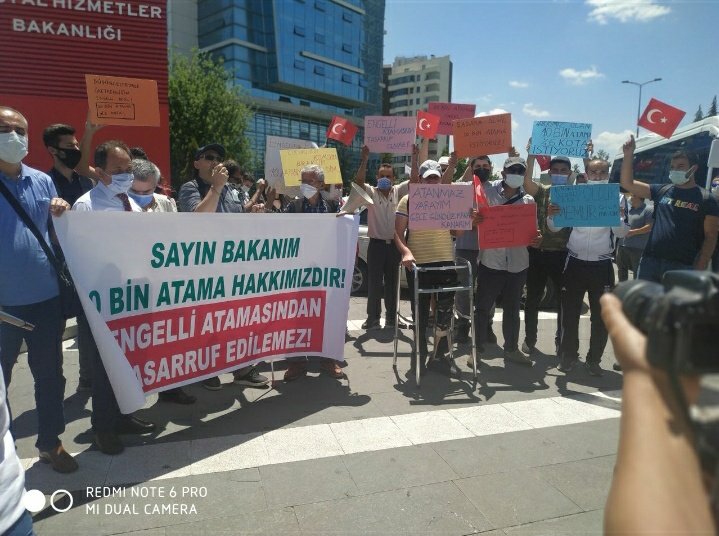 engellihaklaris's tweet photo. #Ekpssye2927AslaKabulEdilemez
Sn @deryayanikashb Engelliler Gününde 
@EKonfederasyonu Başk Fermani Kurtel ve 
@TSKonfederasyon Başk. @yusufcelebitsk ye
EKPSS Ataması sorusuna 
ATAMA 3500 ile 5250 arasında dediniz
Toplanan Kadroları İstiyoruz
@RTErdogan @EmineErdogan @avfatmaoncu https://t.co/ZPhEcefdTo