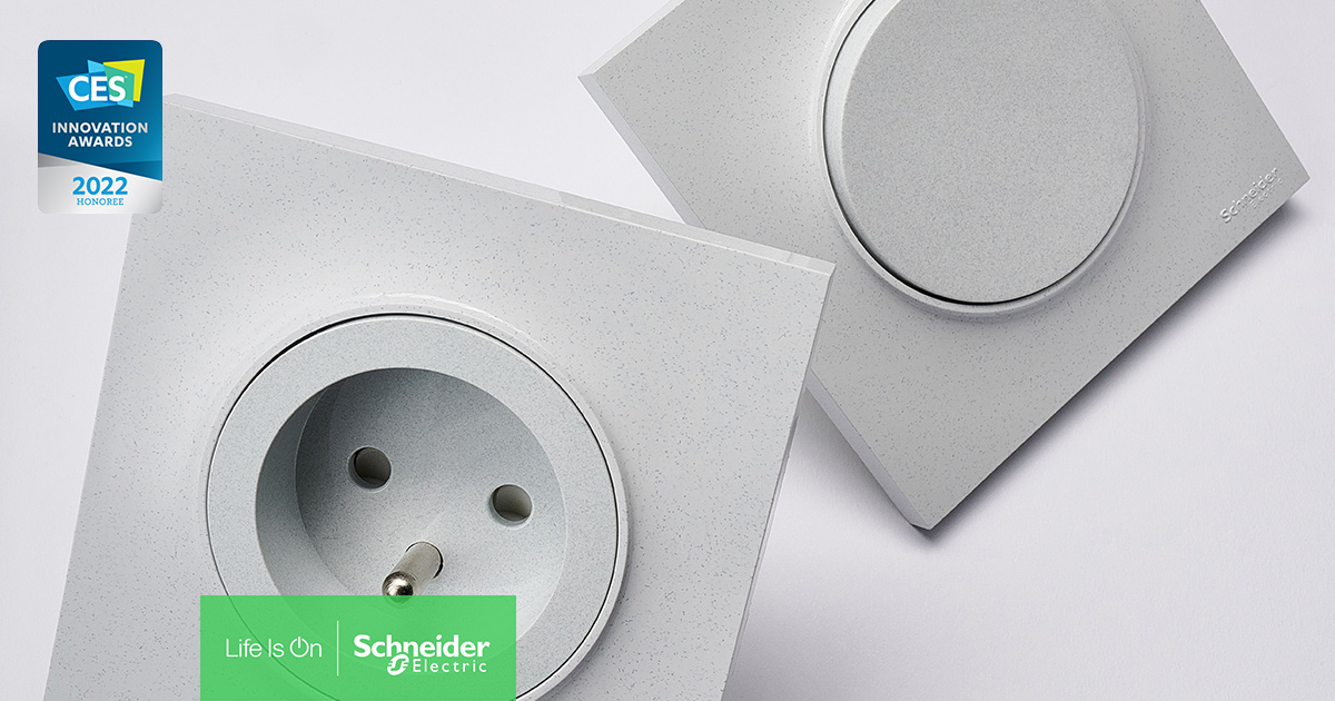Exciting news that <a href="/SchneiderElec/">Schneider Electric</a> received 4 #CES2022 Innovation Awards! The new Odace Sustainable line was named a #Sustainability Honoree as a major step in bringing #green choices directly to consumers. Learn more from #CES: t.ly/aBSQy
#BePartOfTheSolution