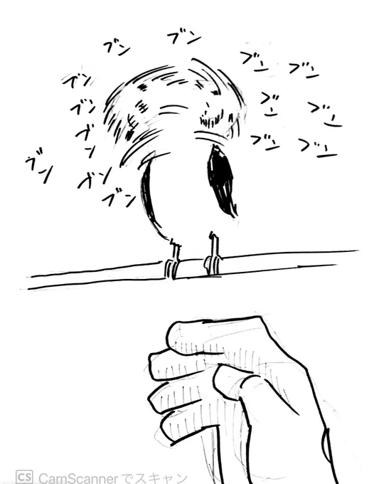 @choppar1love725 FF外から失礼します。かわいいです。手を入れたままだとずっと首振り続けちゃうんですかね?w 