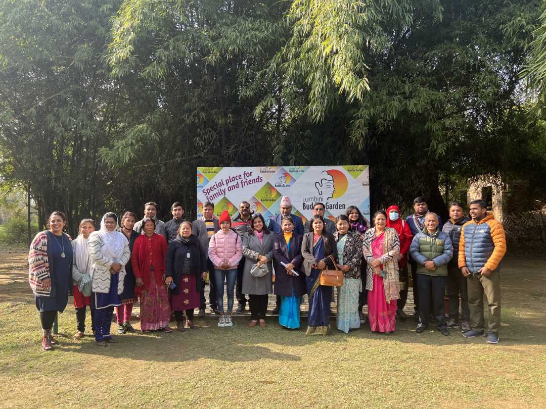 npBritish's tweet image. The first Thinkin session for #WOWNepal2022 was held in Lumbini and saw the participation of Journalists, educators, community members &amp;amp; leaders from the province including Banke. 
More info : bit.ly/3zzgOnM
#WOWThinkin #Lumbini