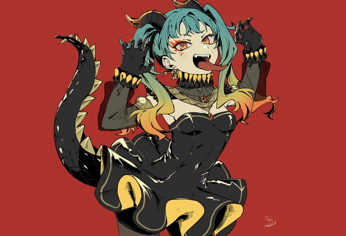 カップヌードル×プロジェクトセカイ コラボ曲「サラマンダー」イラスト担当しました❤️‍🔥❤️‍🔥❤️‍🔥

DECO*27 - サラマンダー feat. 初音ミク
https://t.co/JjwJJ5RuBa 