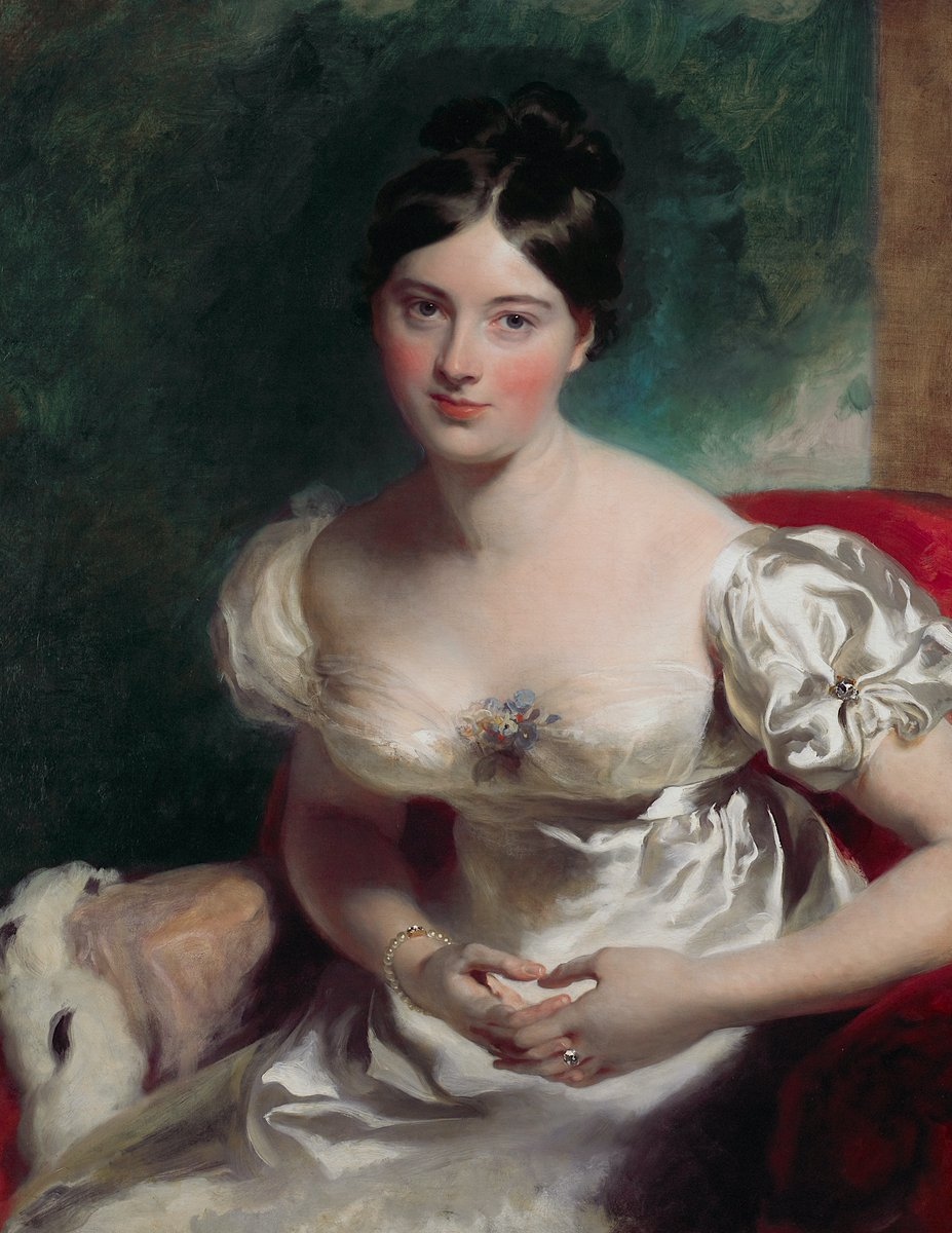 WallaceMuseum's tweet photo. English portraitist #ThomasLawrence died #OnThisDay 1830.

This painting depicts Margaret (‘Marguerite’) Power, later Marguerite, the Countess of Blessington. Painted in 1822, the work received lavish praise, with Lord Byron calling it the ‘picture that set all of London raving’. https://t.co/xMkFKZdYwf