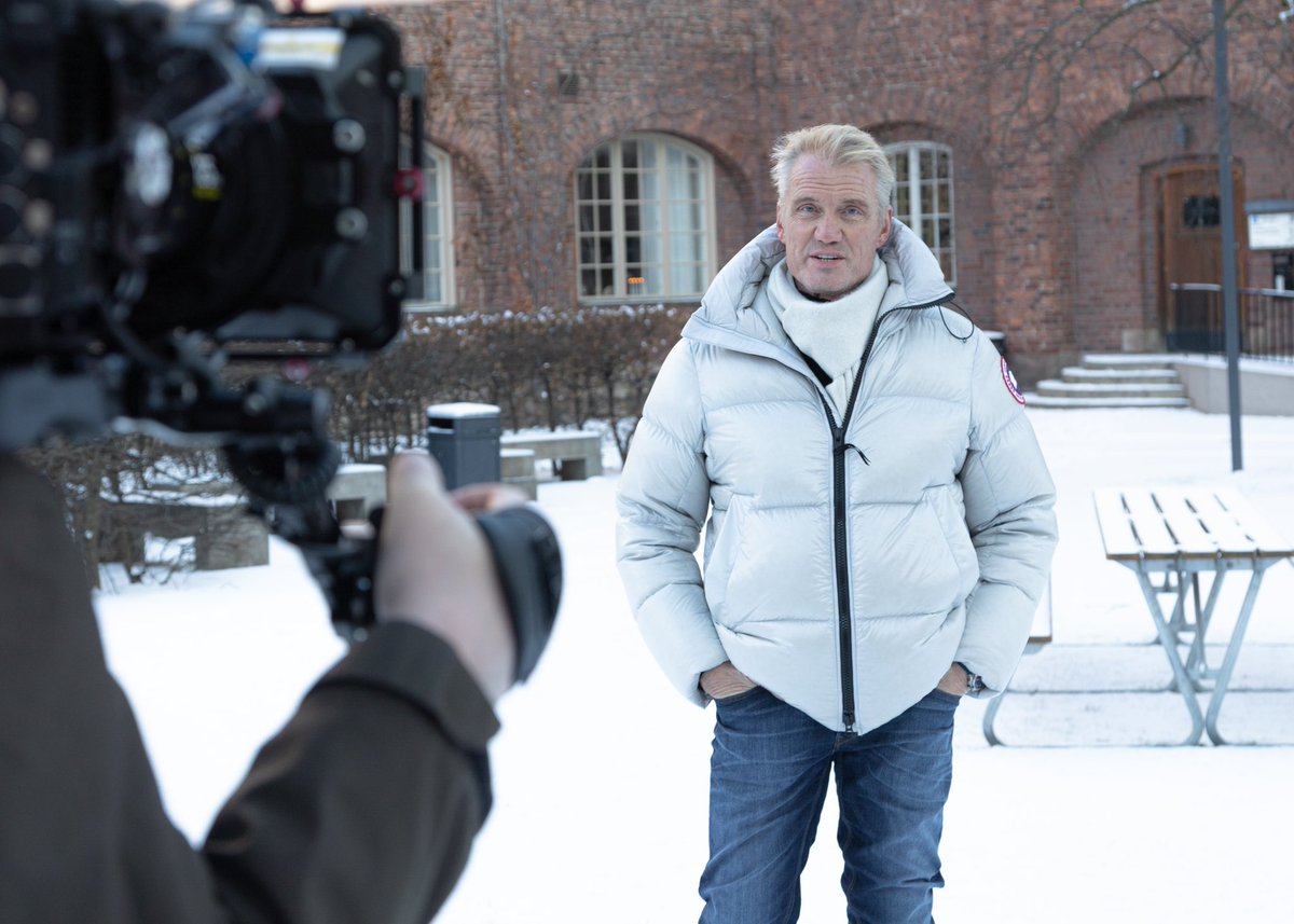 AdamScoreG's tweet photo. A powerful day of filming with @Dolph_Lundgren in Stockholm!
#DolphDoc #Sweden
#IMustBreakYou https://t.co/V8DbHJybXO