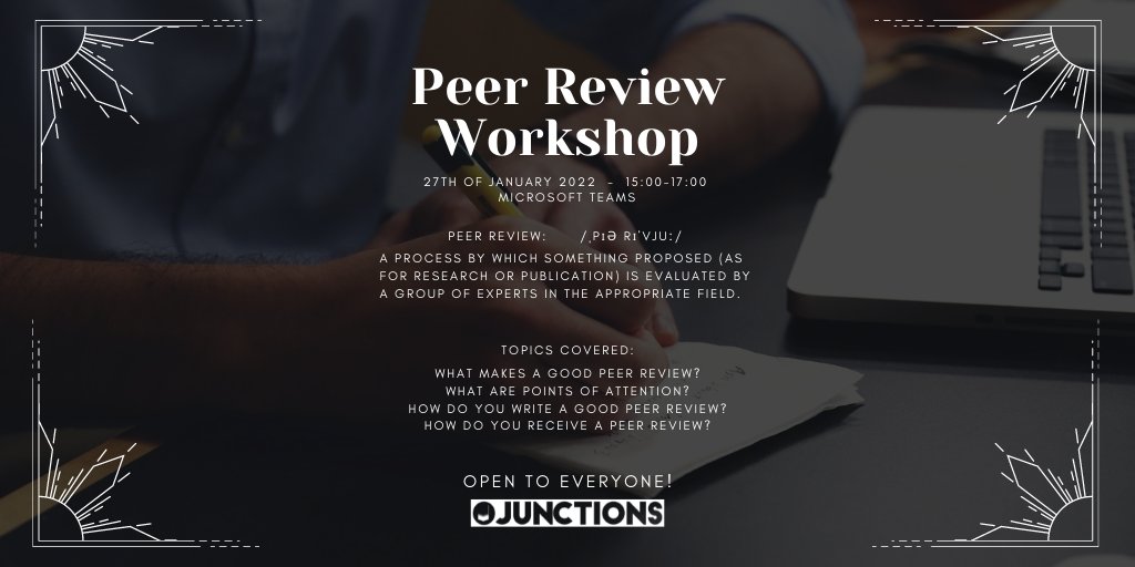 Junctions Journal tweet media