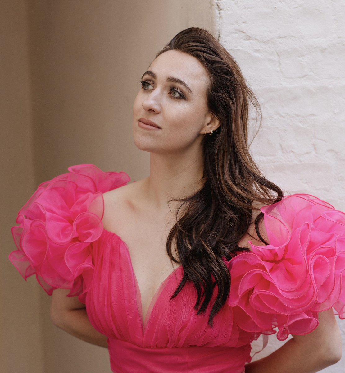 MariaAustin92's tweet photo. Thank you, thank you @NYOTAMagazine for the natter and for the candy floss dress of dreams @MostynandCross  

Photo credit: Hannah Cosgrove and HMuA @laurenphelanmua https://t.co/Ltoc658gty