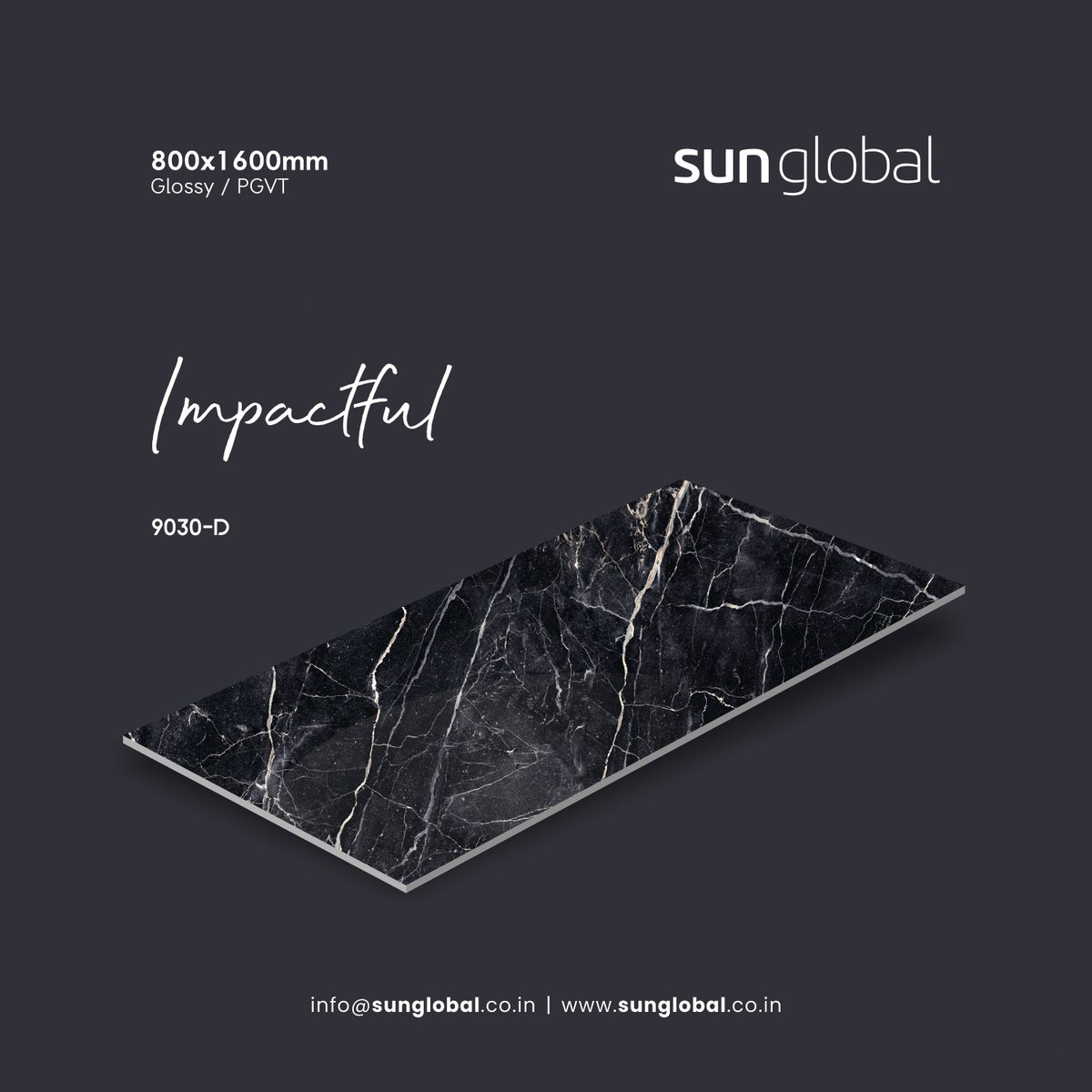 SunglobalC's tweet photo. Impactful design of tiles; create unique and captivating decor!

- Tile Shown : 9030-D
- Type : GVT/PGVT 
- Size : 800 x 1600mm
- Surface : Glossy 

#sunglobal #sunglobalexports #interiordesign #design #600x1200mm #architecture #homedecor  #interior #porcelain #roex #roexdesign https://t.co/gqcL1TKrJE