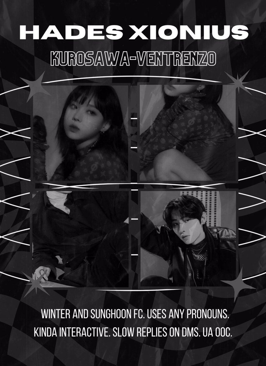 ㅤ
                      chivalrip.⠀
      not new to rp, and also not a             ㅤ      new account. just restarting.⠀ 
      like     &amp;     rt  to  be  mutuals
ㅤㅤ