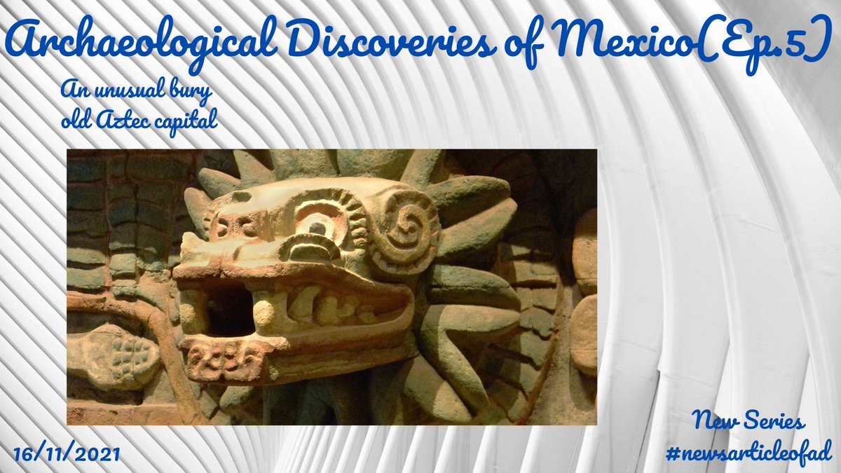 newsarticleofad's tweet photo. In total, 11 symbols were discovered – including representations of a war shield, the head of a bird of prey, and raindrops, among others. 
https://t.co/4V8gdCgwMh

#OldAztecCapital #newsarticleofad #news #mexicolastepisode #mexiconewseries https://t.co/6wJzSwsVji