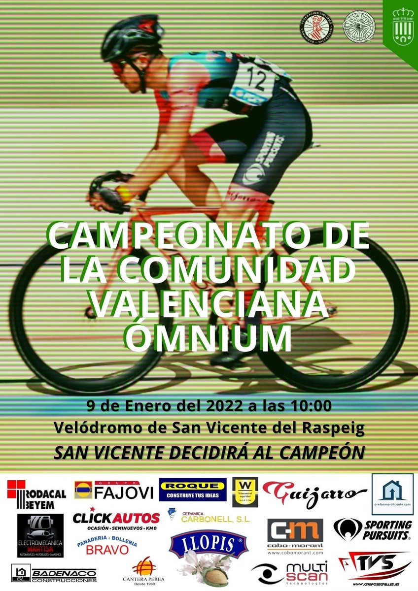 🚀 La actividad competitiva arrancará este fin de semana con los Ctos. de la Comunitat Valenciana en Pista.

🚴🏻‍♂️ El Omnium (día 8) será el estreno de <a href="/villaverde_joel/">Joel Villaverde</a> y <a href="/Abeel1_/">Abel Olivares</a>, donde también estará <a href="/PedroIzquierdoC/">Pedro Izquierdo Conesa</a>.

🫂 En la Madison (día 9), los dos fichajes harán pareja.