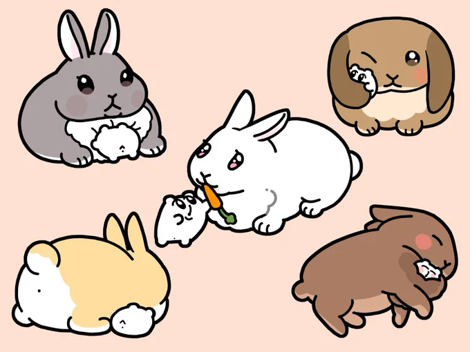ウサのお胸毛に、埋もれたいの 