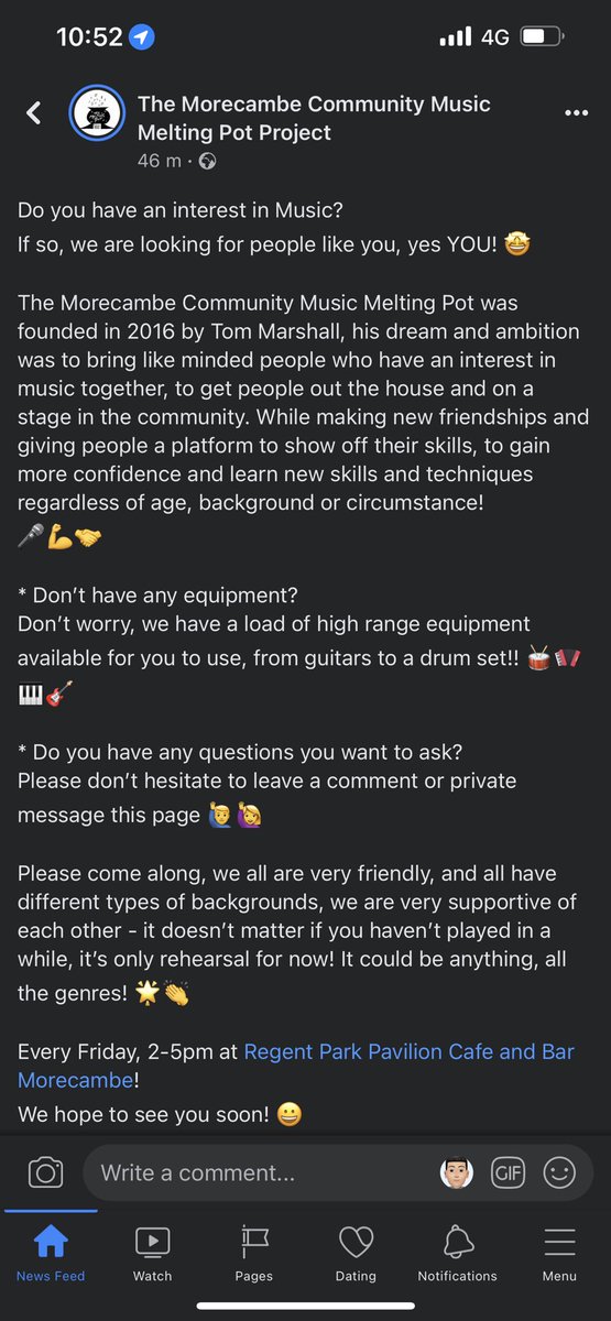 The Morecambe Community Music Melting Pot Project tweet media