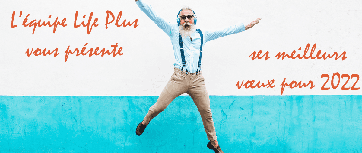 Toute l’équipe Life Plus vous présente ses meilleurs vœux pour #2022 ! 🎉 Cette nouvelle année s’annonce riche en beaux projets… Prêts à relever de nombreux challenges au service du #bienvieillir à nos côtés ?!