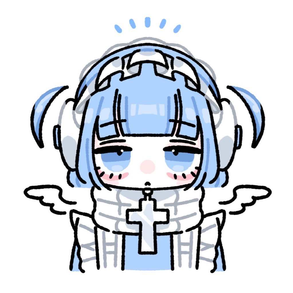 ヘッドドレスの形に悩みすぎて狂ってきた Miloliのイラスト
