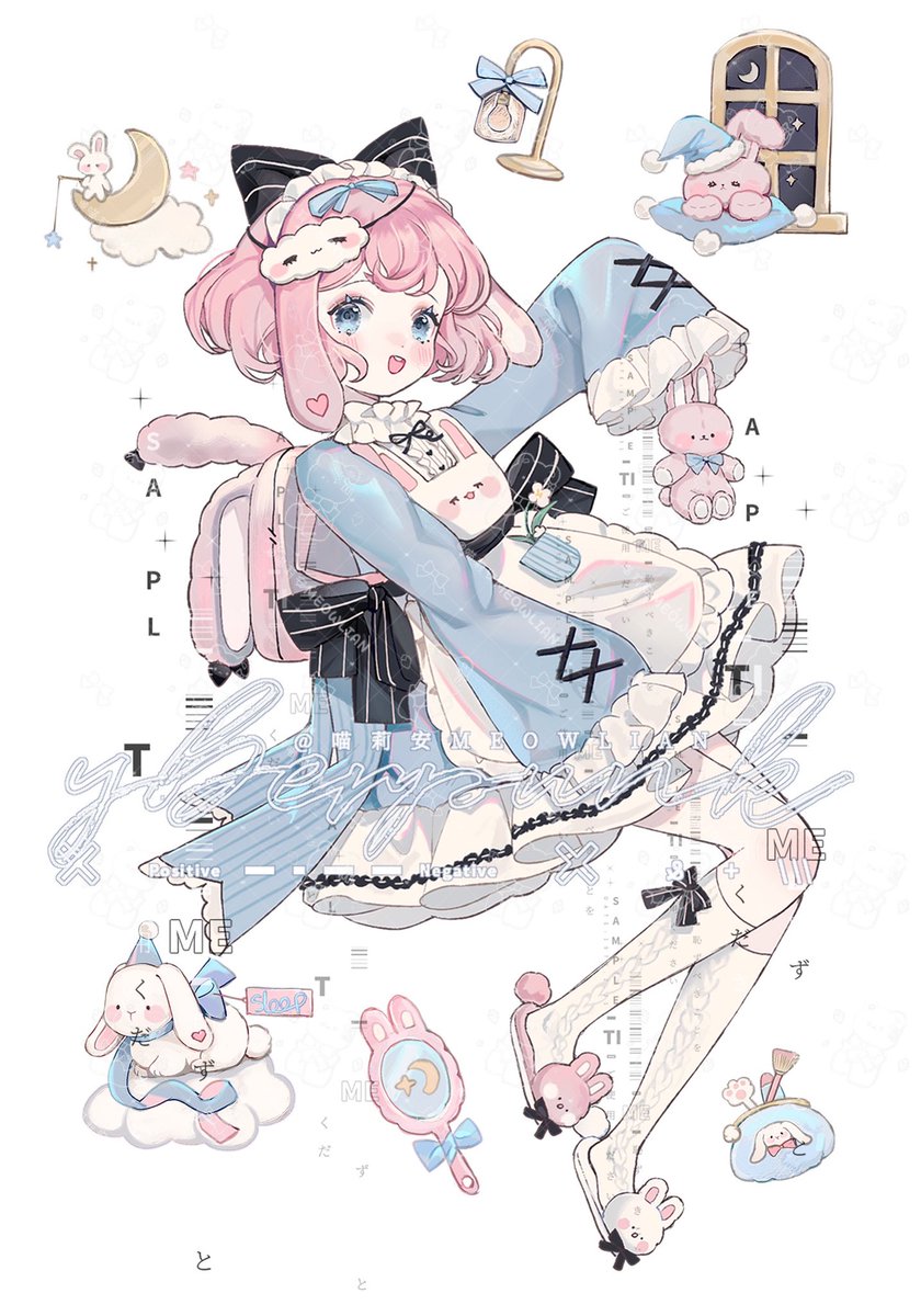 MMMeowlian's tweet photo. Blue &amp; Pink

#手帐 #lolita https://t.co/fzIGPQYeMb
