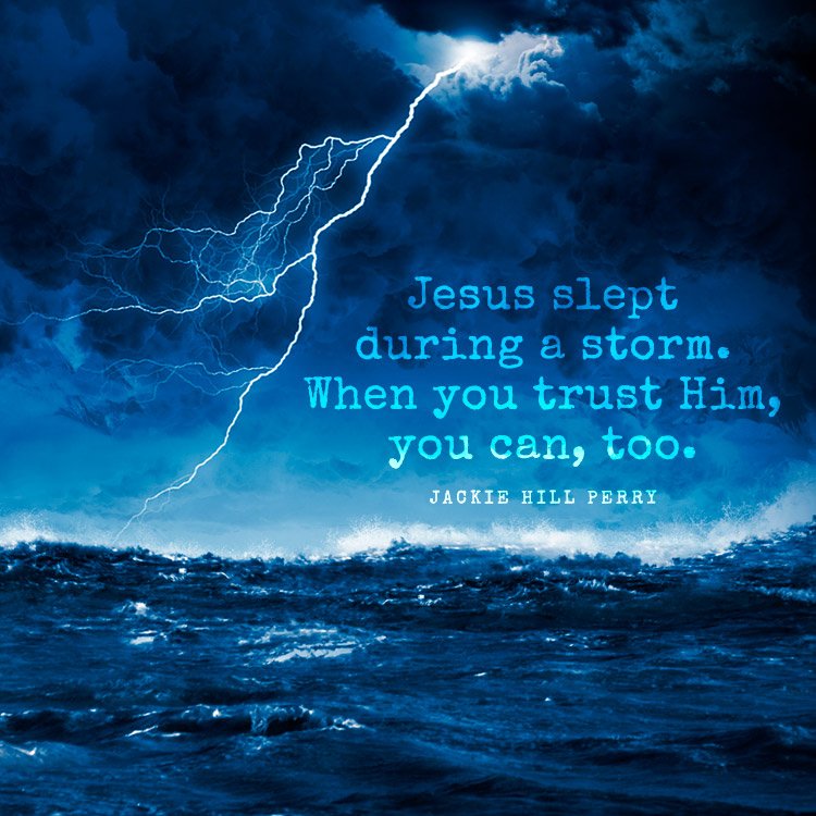 thompsonb2569's tweet photo. Jesus slept in the storm....
Peace is not the absence of trouble. It is the presence of GOD. https://t.co/LwFPn62fR6